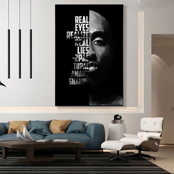 20" 24" sizes 2Pac Tupac Shakur poster wall art home decor photo print 16" 
