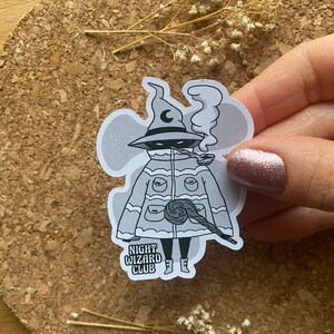 Sticker Nacht Magier Club Magie Aufkleber Zauber Ausrüstung Zauberer Aufkleber Magier Aufkleber Magier Aufkleber - Matt Finish