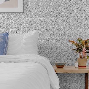 Tiny Speckle Wallpaper Ablösbar | Schälen und Stick Wand Dekor | Modernes Wohndekor | Einfache Installation und stilvoller Akzent