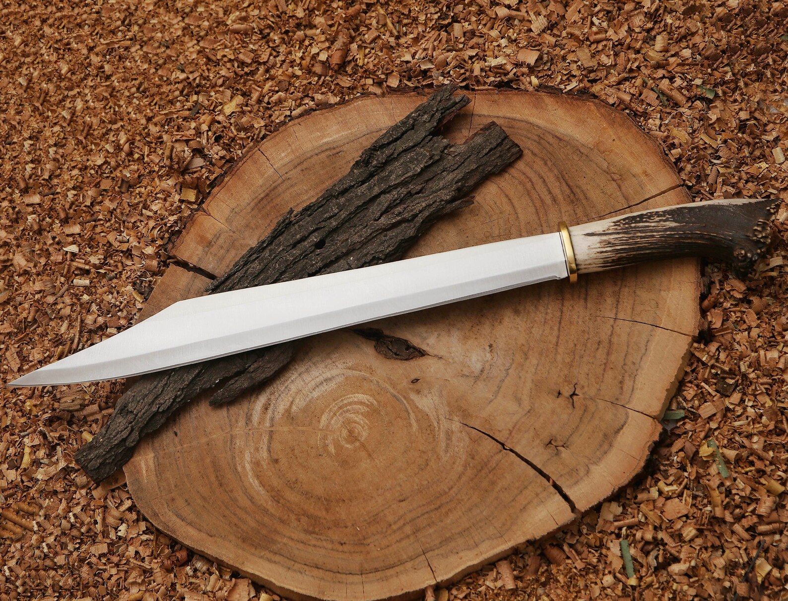 The Northman Seax Knife Replica Handmade 440c Stainless Steel Etsy