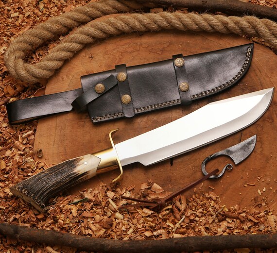 Inglorious Basterds Replica Bowie Knife Handmade D2 Steel Etsy