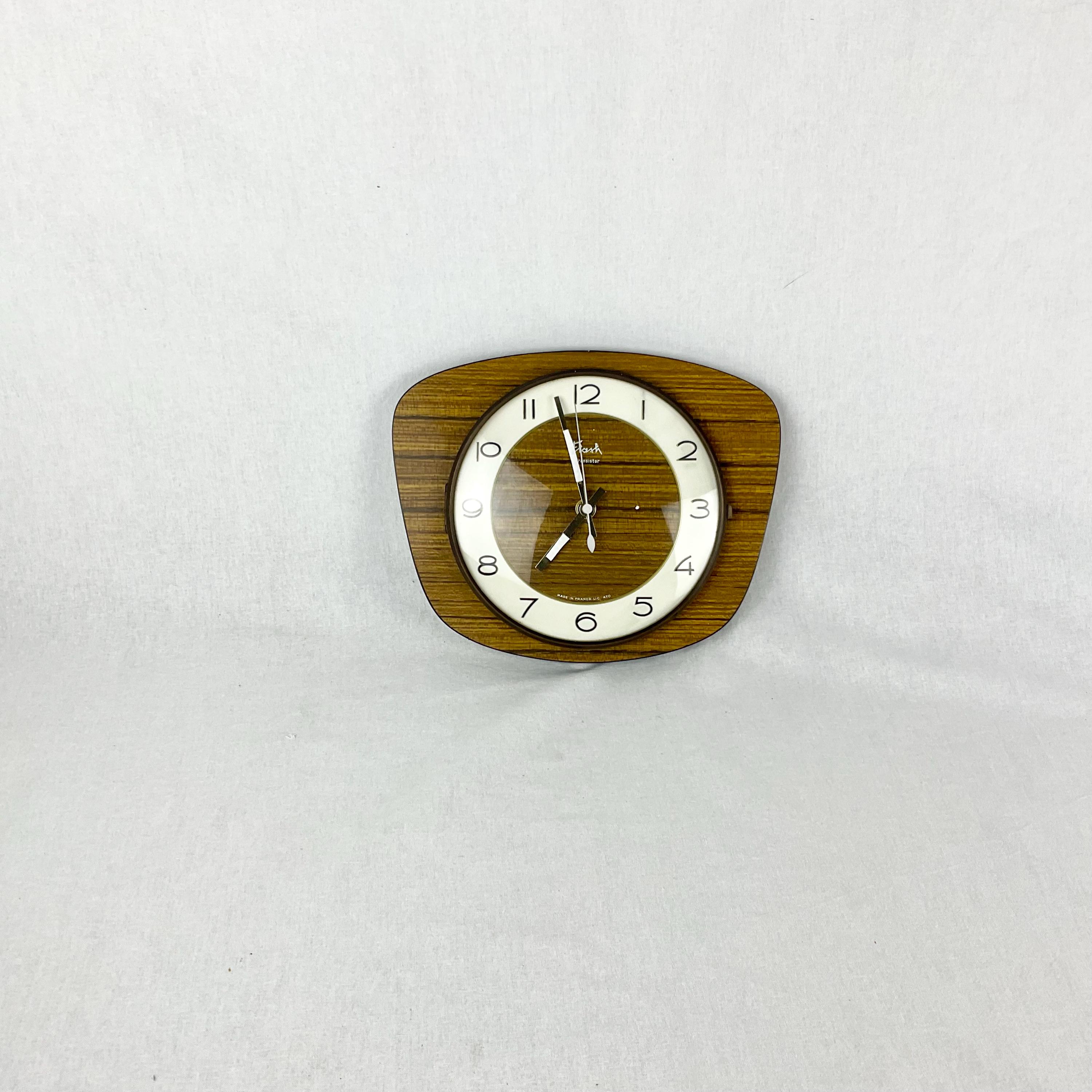 フォルミカブランドのレトロなキッチン時計、フラッシュトランジスタ