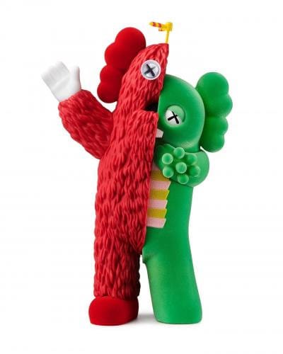 新作ウエア - (1974) Kaws Kaws Green/red Figure Vinyl Kachamukku X その他