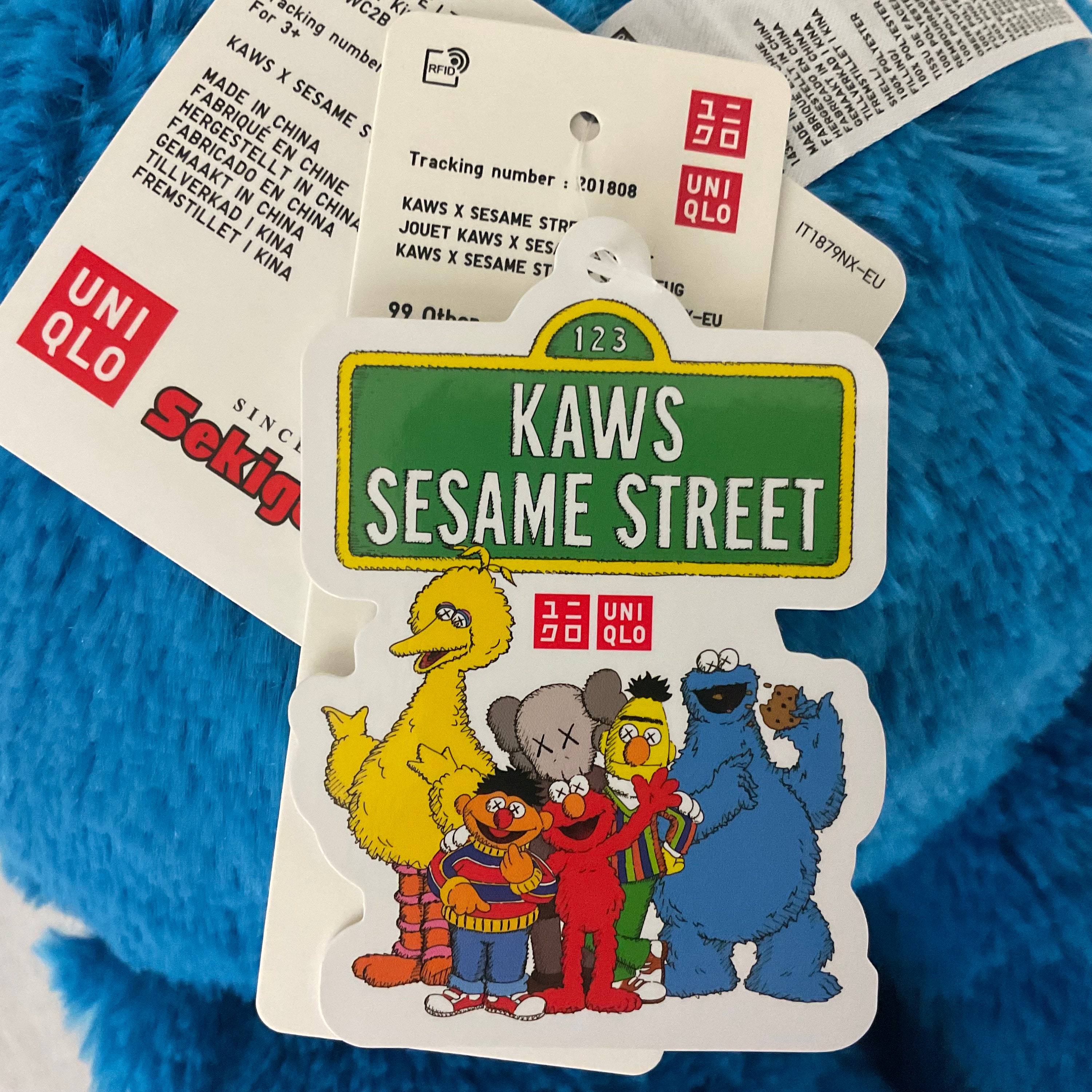 Release Details: KAWS x Sesame Street x Uniqlo Announced