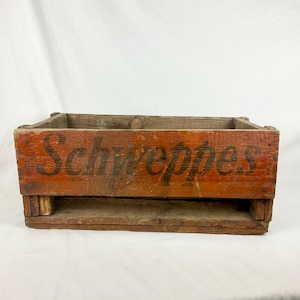Schweppes Crate - Etsy