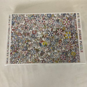 ジグソーパズル SKULLS & FLOWERS CASTLE WALL IN THE SKY Takashi MURAKAMI Skulls & Flowers Castle Wall in the Sky
