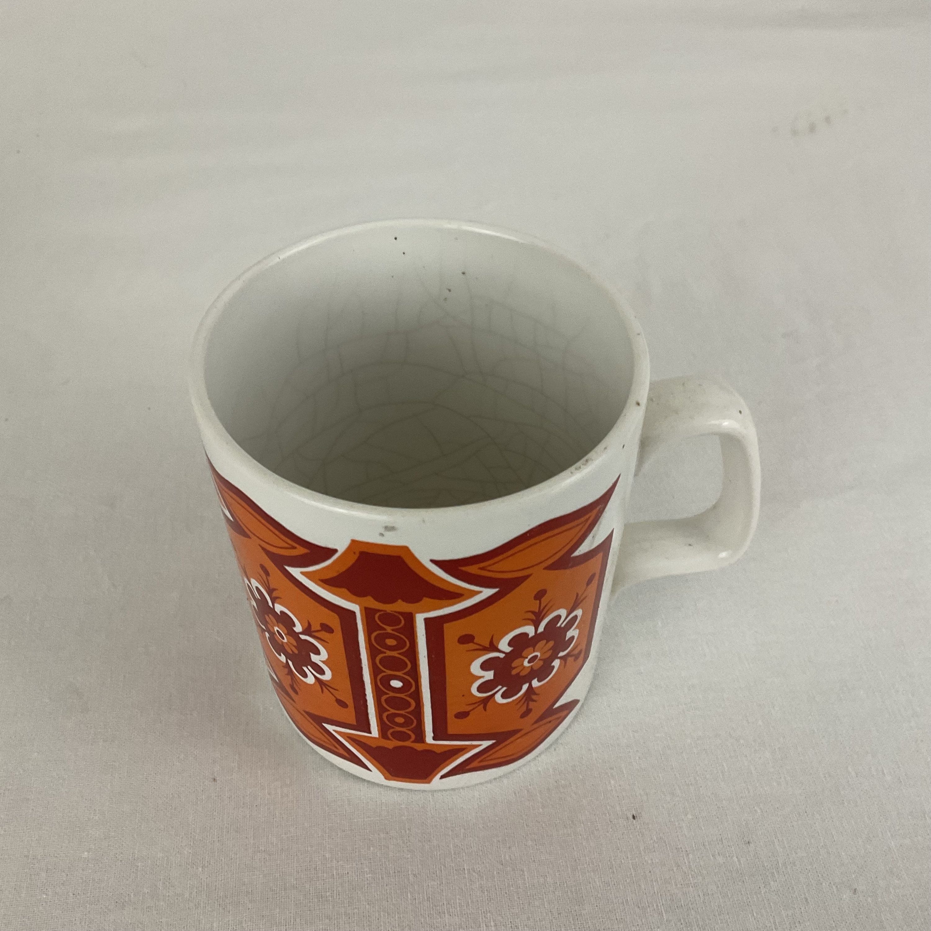 Set of 3 Mugs Made in England Staffordshire Potteries LTD in 