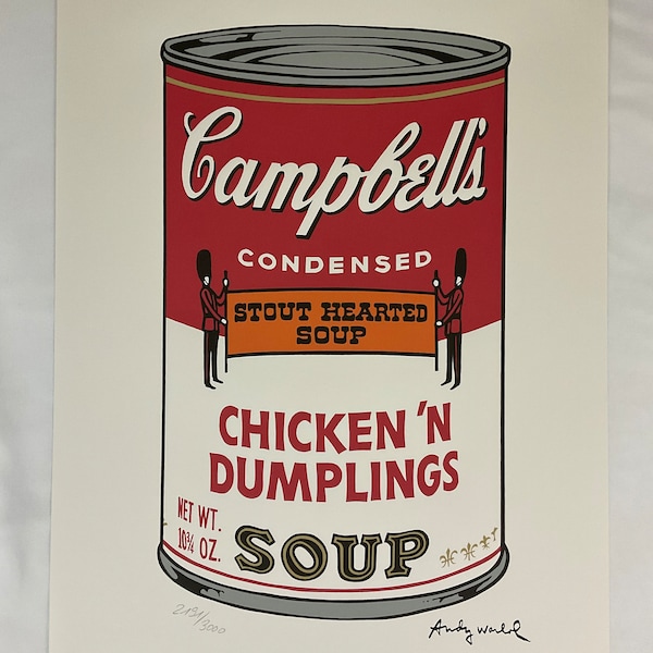 Andy WARHOL (d'après) Campbell Soup Chicken’n Dumplings