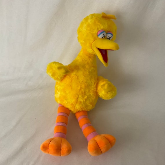 Plush Big Bird Kaws Sesame Street UNIQLO - Etsy Plush Big Bird Kaws Sesame Street UNIQLO - Etsy