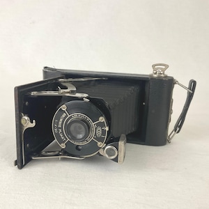 Appareil Photo Ancien à Soufflet – Marque Coton ? – Avec Housse