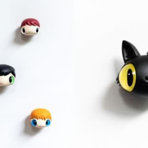 JAVIER CALLEJA Heads ver.1 & Günter Javier Calleja Hooks Heads ver.1 Mr. Günter set figure NANZUKA