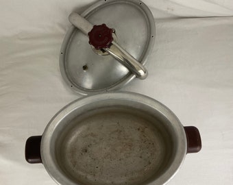 Cocotte Minute SEB Aluminium 10 Litres Ovale - Vintage - Avec Soupape - France