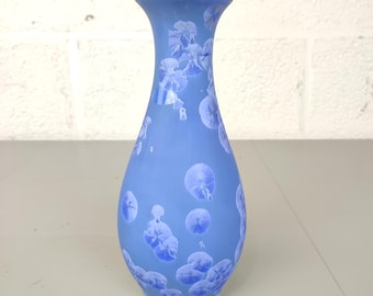 Unique vase with crystal glaze