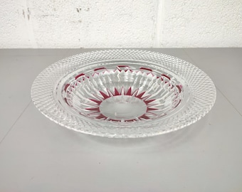 Cut crystal Val Saint Lambert bowl, unique model