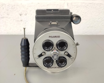 Polaroid Miniportrait passport photo camera, Cambo model 40 1960&#39;s