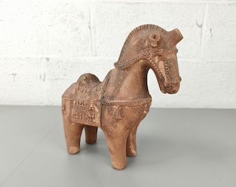 Rare vintage Bitossi Aldo Londi -scalo- ceramic horse