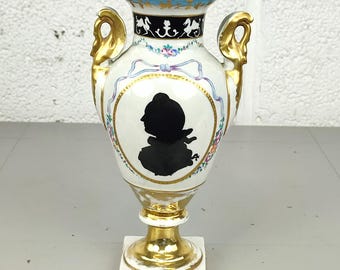 French Empire porcelain vase
