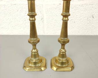 Pair of antique Frederick J Smith & Co candlesticks