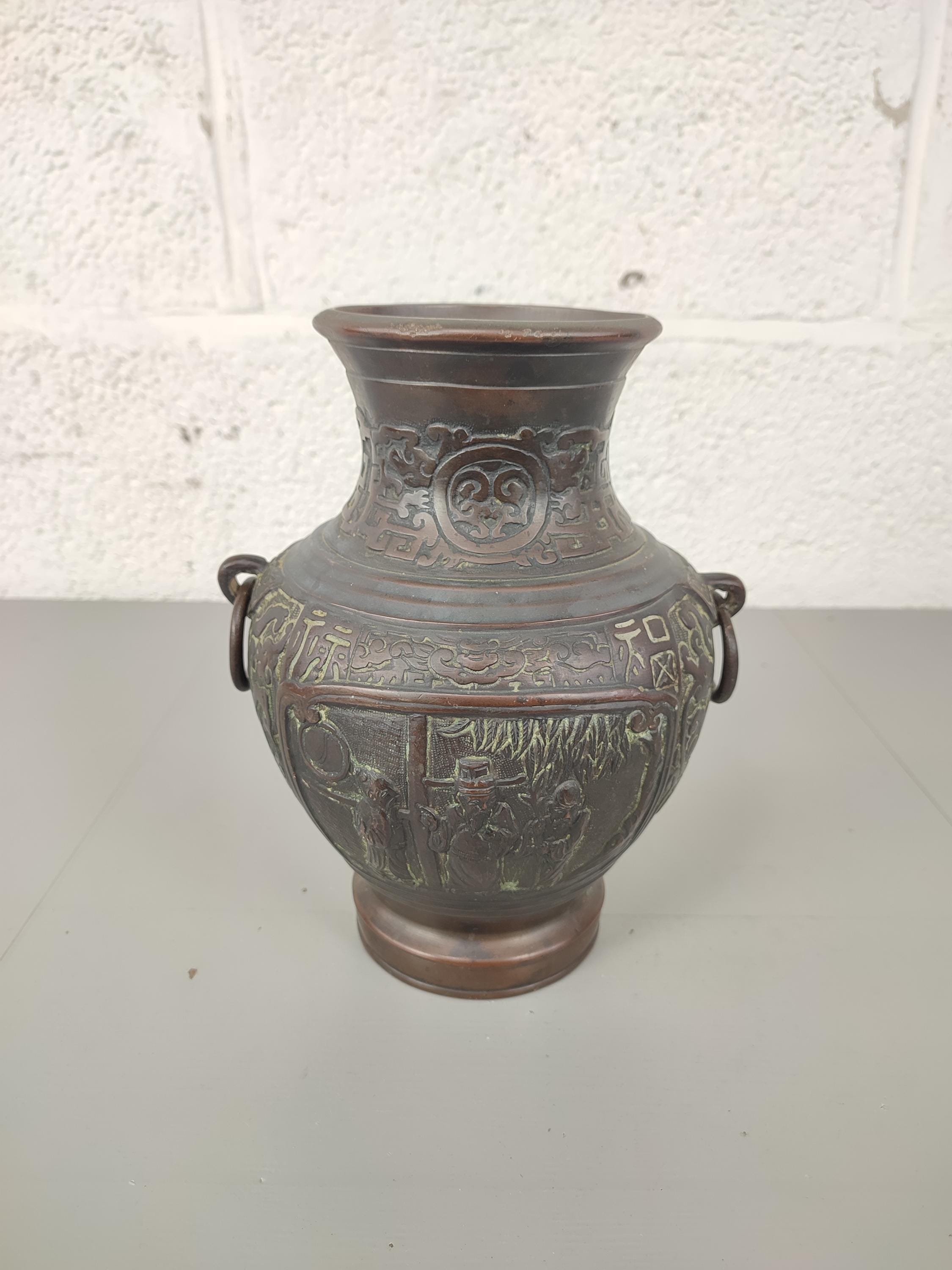 Chinese bronze vase - Etsy 日本