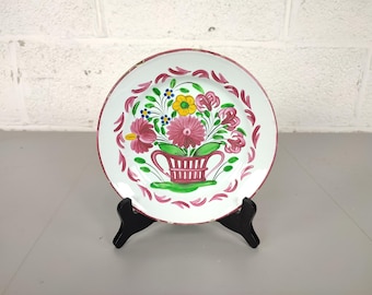 Antique 19th century wall plate Les Islettes