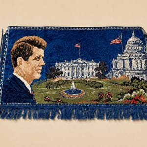 Vintage Jfk Rug - Etsy
