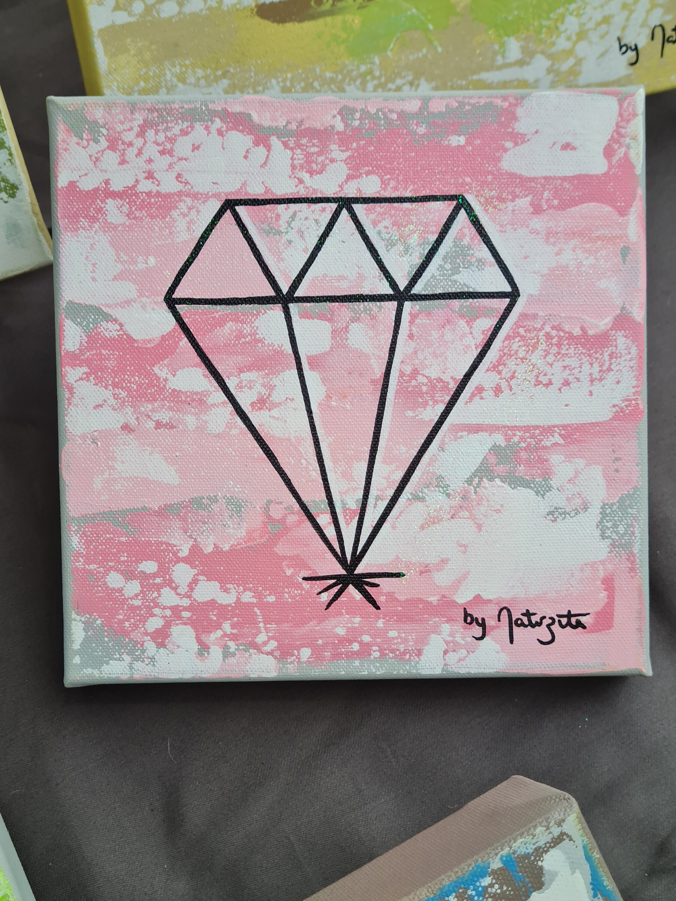 Tableau Picto Petit Diamant