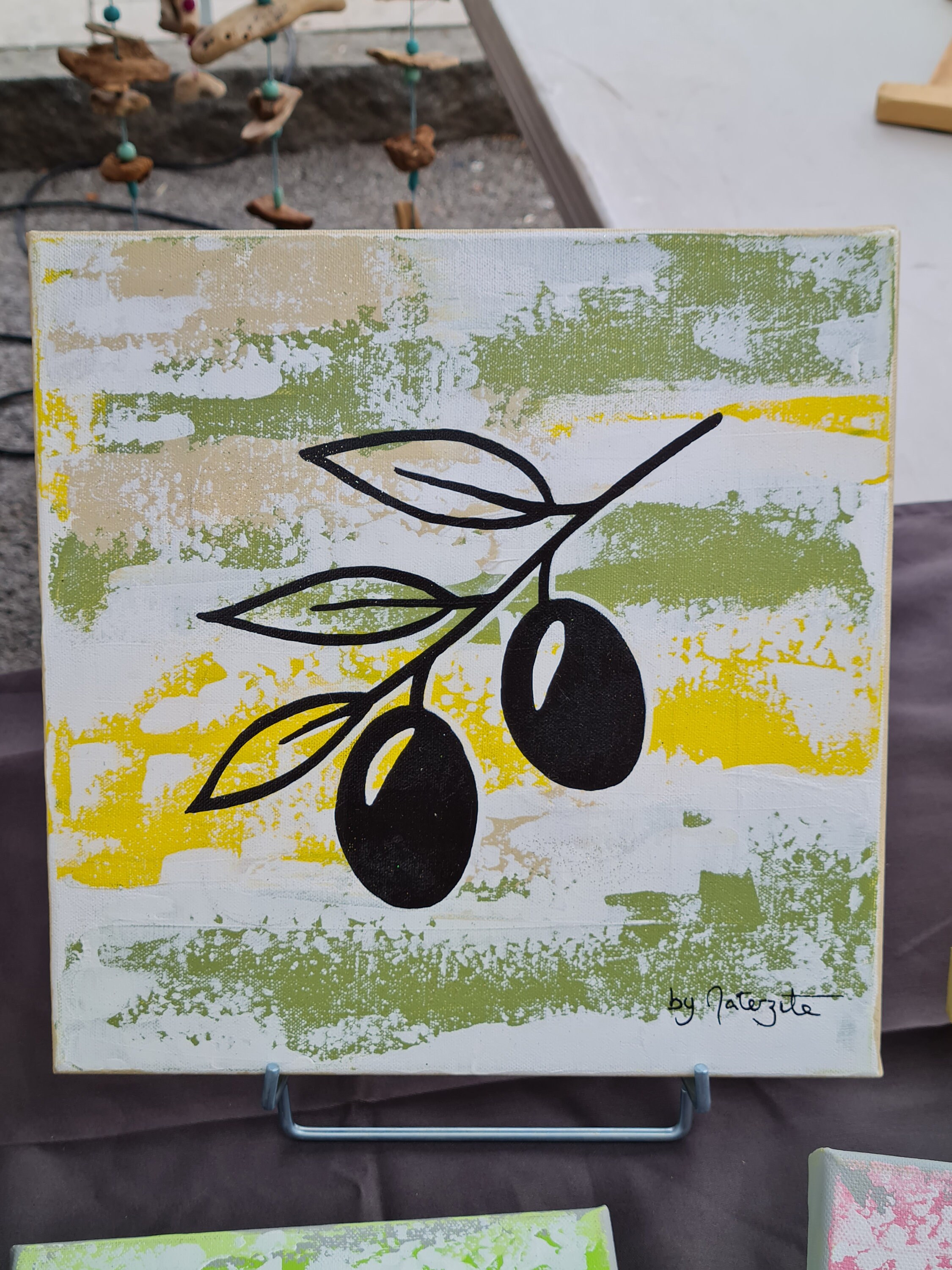 Tableau Picto Grand Olives