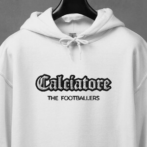 Football Player/Fan Embroidered Hoodie| Footballer Embroidery Hoodie| Soft & Comfortable | Premier League| Italian Football| Football Hoodie