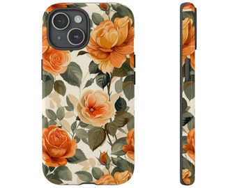 Good Vibes Floral iPhone Tough Case