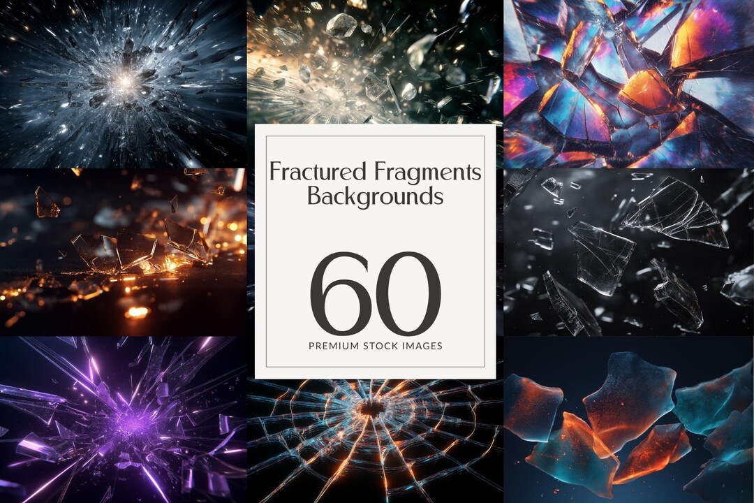 60 Fractured Fragments Backgrounds | Stunning Broken Glass Wallpapers ...