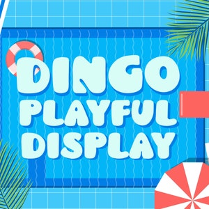 Dingo - Playful Kids Font | Craft Font, Cricut Font, Font for Crafters, Kids Font, Childrens Font, Crafting Font, Boys Font, Quirky Font