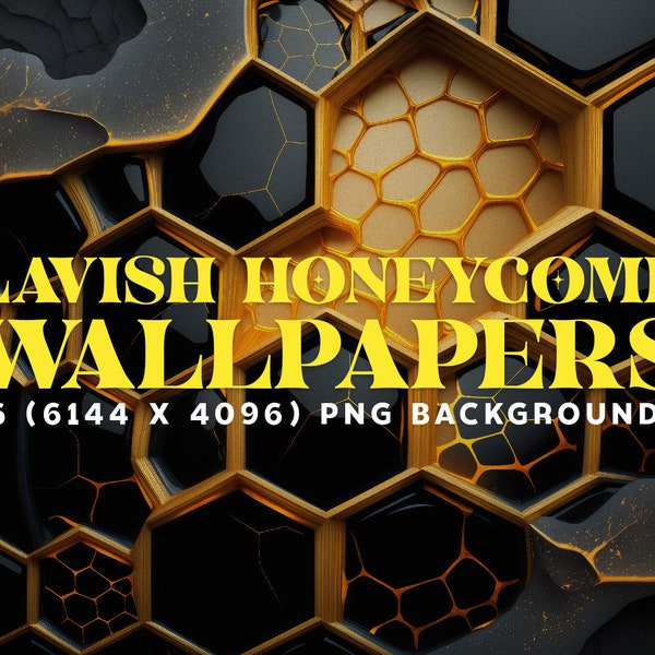 16 Lavish Honeycomb Wallpapers