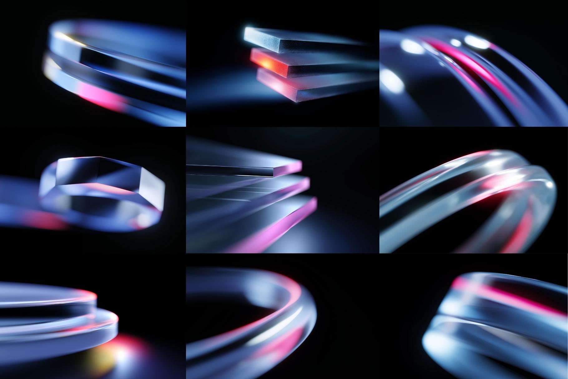 24 Translucent Glass Backgrounds – Frosted & Glassmorphism Wallpaper ...