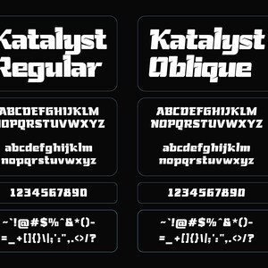 Katalyst Futuristic Font | Perfect for Sports Branding, Racing Graphics ...