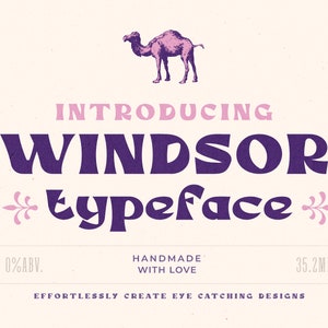 Windsor - Fonte Asiática | Fonte de Menu, Fonte de Branding, Fonte Japonesa, Fonte Chinesa, Fonte Vietnamita, Fonte Oriental, Fonte Tradicional