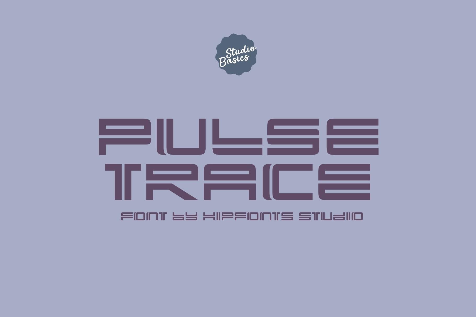 Pulse Trace Font – Futuristic Techno Display | Sleek Modern Tech ...