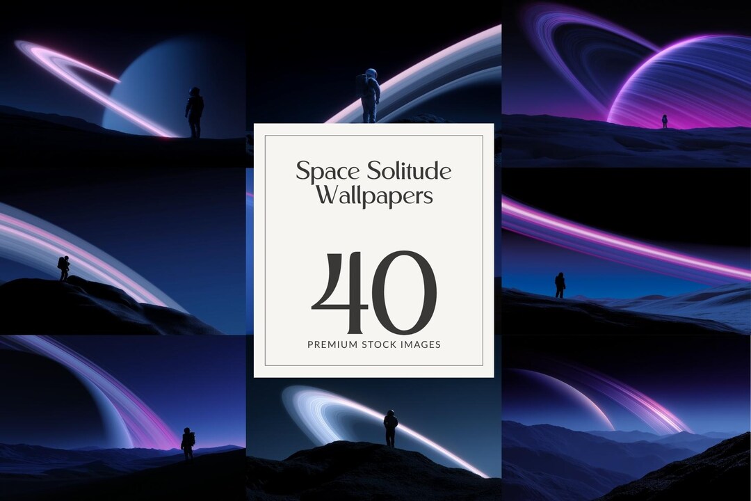 40 Space Solitude Wallpapers Astronaut Alone on Distant Planet Sci-fi ...