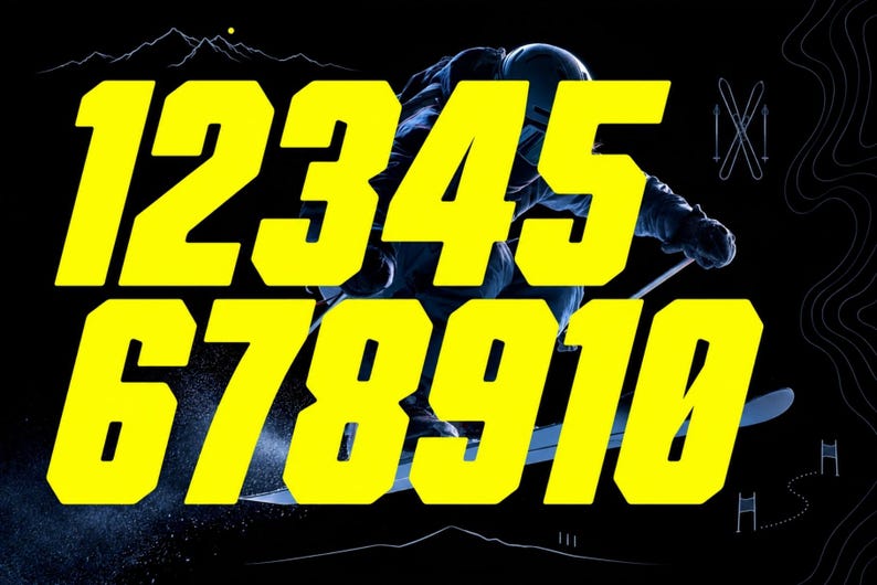 Sports Font, Voltara Modern Condensed Typeface for Team Logos, Posters ...