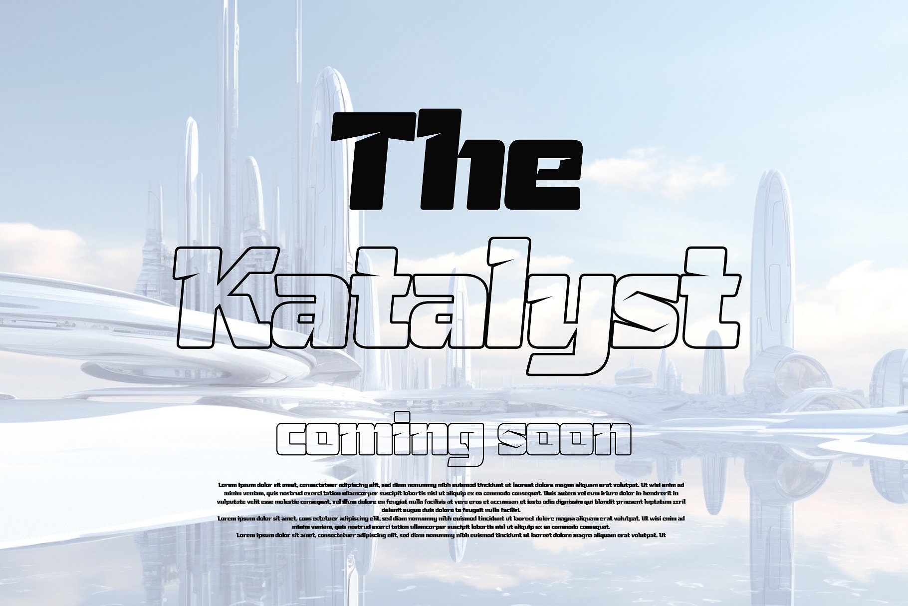 Katalyst Futuristic Font | Perfect for Sports Branding, Racing Graphics ...
