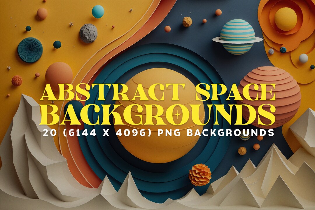 20 Abstract Space Backgrounds for Your Imagination - Etsy