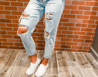 Ripped Jeans - Etsy
