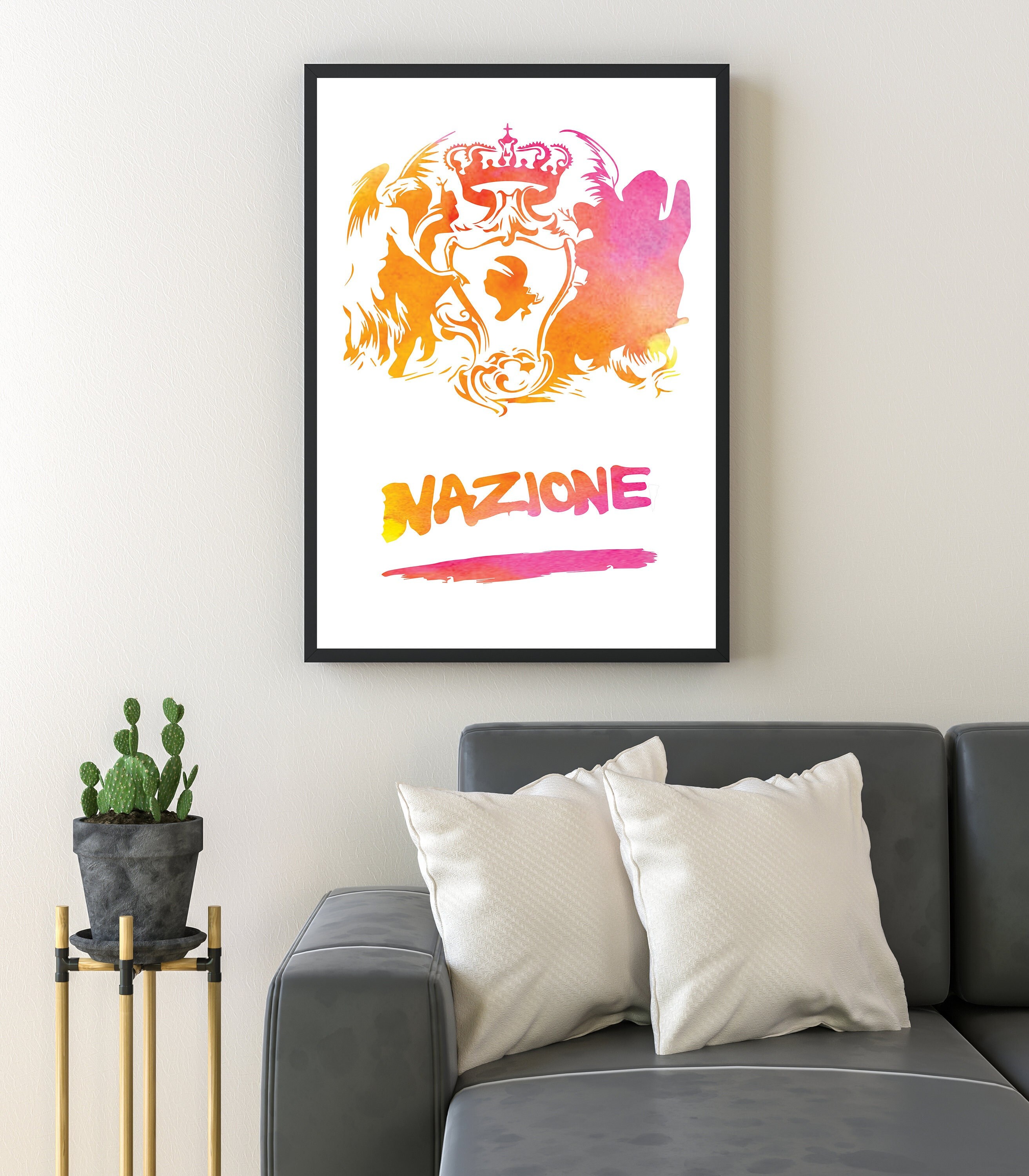 Nazione Affiche 40x50 cm - Made in Corsica