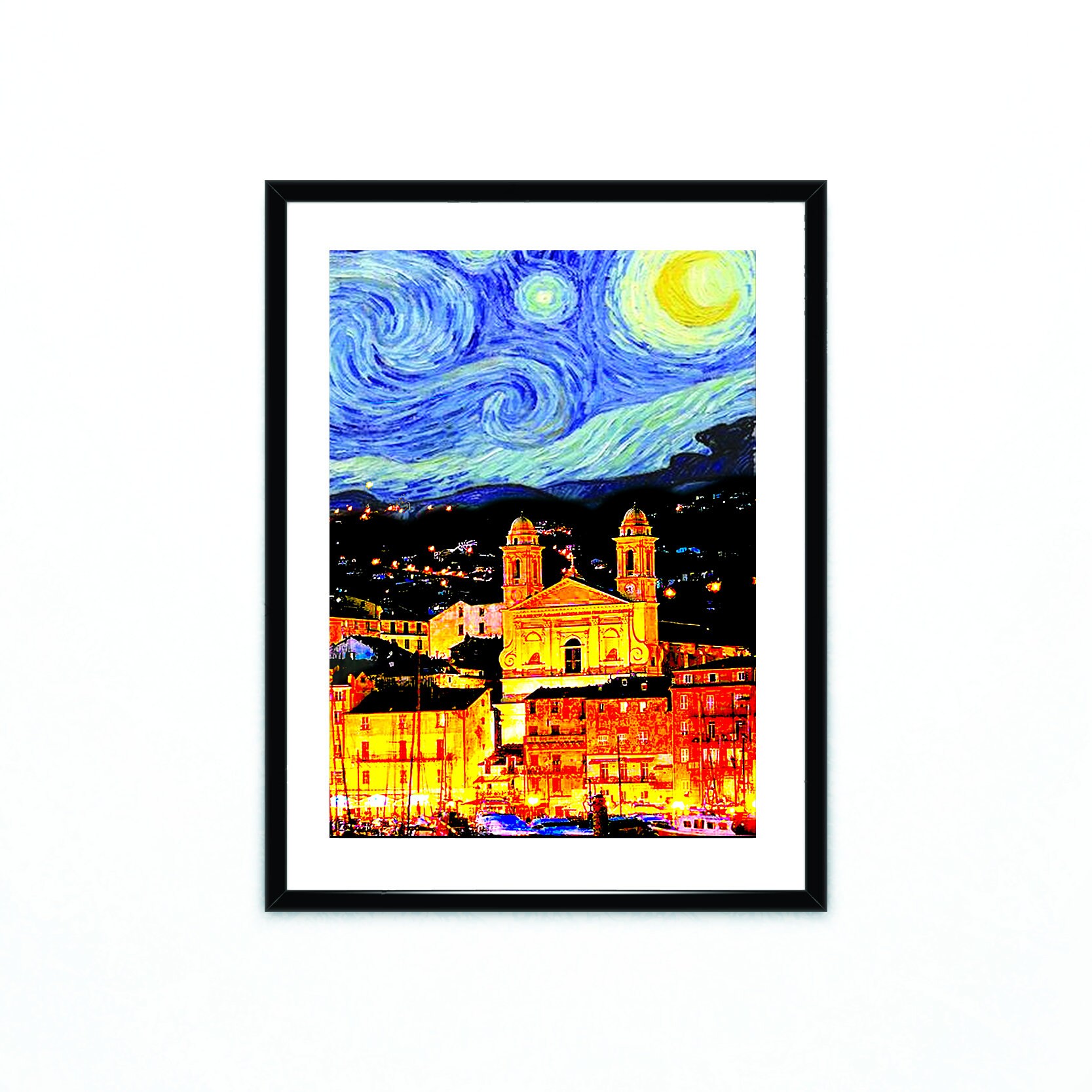 Saint Jean Étoilée Affiche 40x50 cm - Made in Corsica