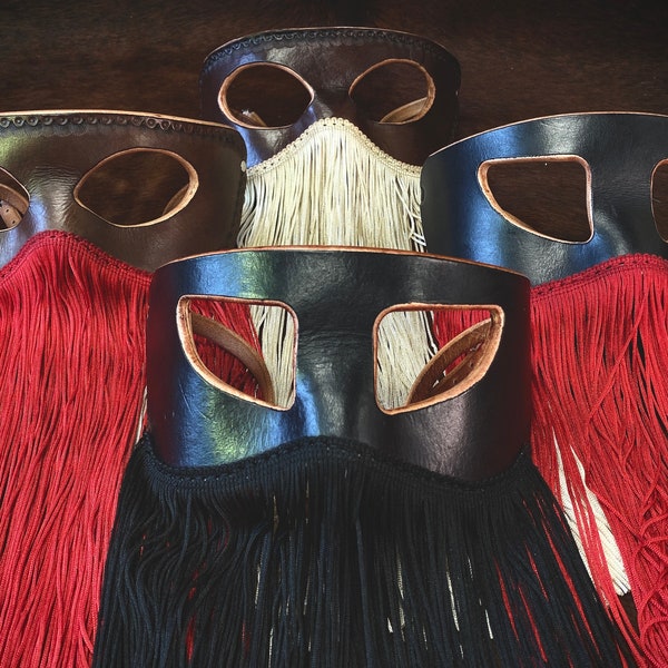 Fringe Mask Etsy