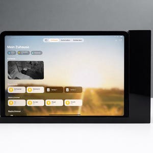 iPad 11 (A16) | Wandhalterung mit Ladefunktion | Tablet Wandhalterung | Smarthome Wandhalterung | Kabelmanagement