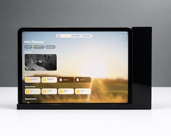 iPad 11 (A16) | Wandhalterung mit Ladefunktion | Tablet Wandhalterung | Smarthome Wandhalterung | Kabelmanagement
