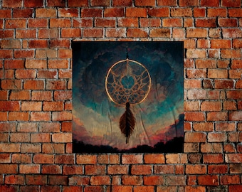Printable Dreamcatcher Wall Art