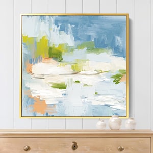 Blue Abstract Art Print, Contemporary Art Abstract, Large Abstract Art, Framed Abstract Art, Bright Abstract Art, Modern Artwork,