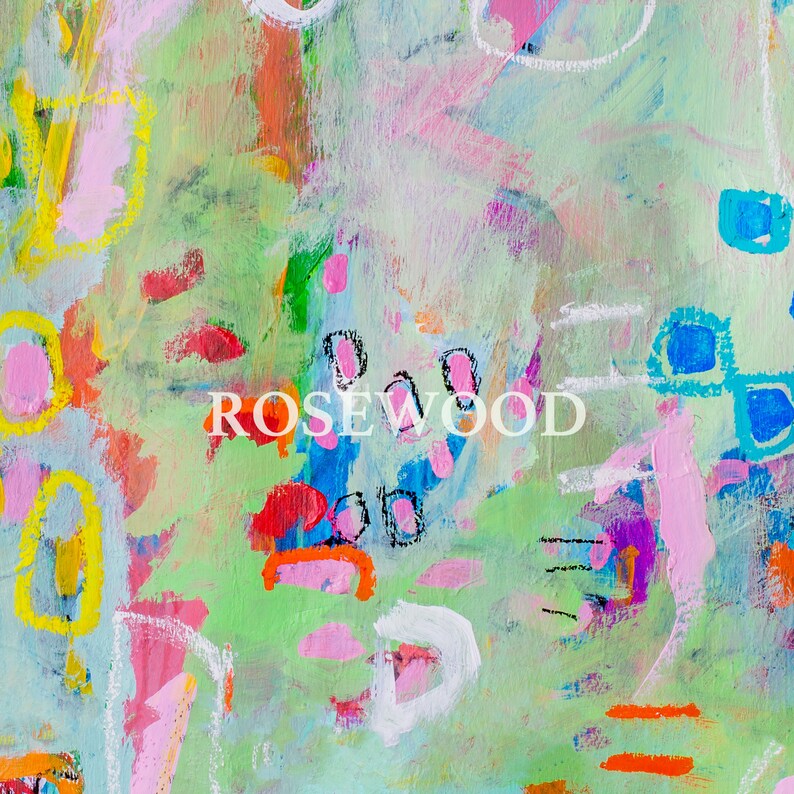 Oversized Wall Art Green Acrylic Painting Framed Wall Art Green