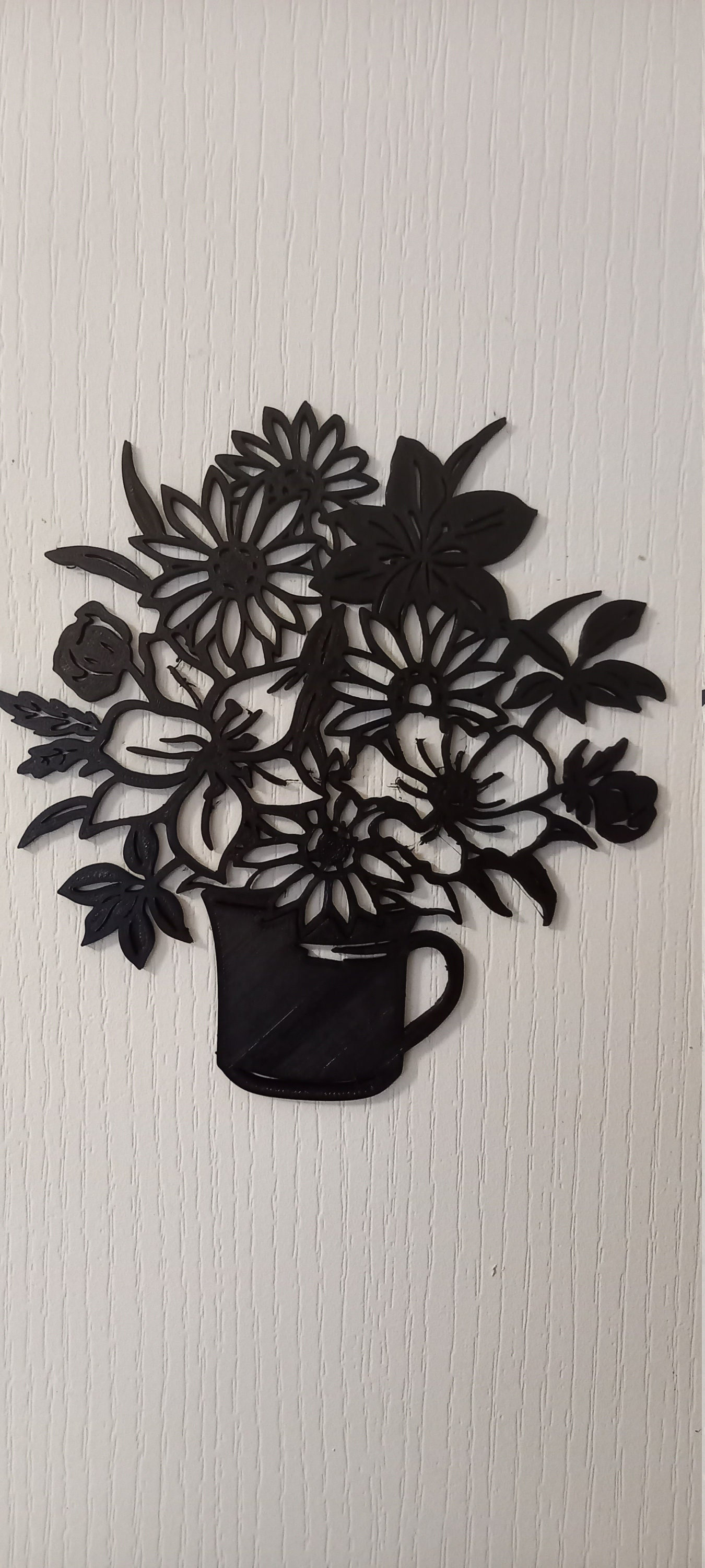 Pot de Fleurs | Décoration Murale